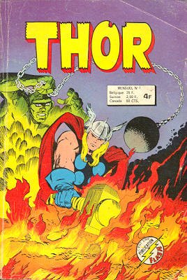 couverture, jaquette Thor 1 Kiosque (1977 - 1983) (Arédit) Comics