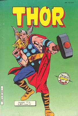 couverture, jaquette Thor 22 Kiosque (1977 - 1983) (Arédit) Comics