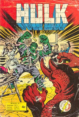 couverture, jaquette Hulk 1 Kiosque Arédit V1 (1976 - 1983) (Arédit) Comics