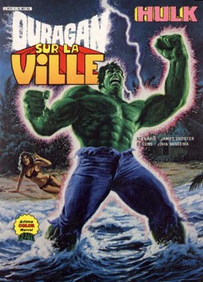 couverture, jaquette Hulk 14  - Ouragan sur la villeKiosque Artima V1 (1979 - 1983) (Artima) Comics