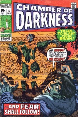 couverture, jaquette Chamber Of Darkness 5  - ... And Fear Shall Follow!Issues (1969 - 1970) (Marvel) Comics