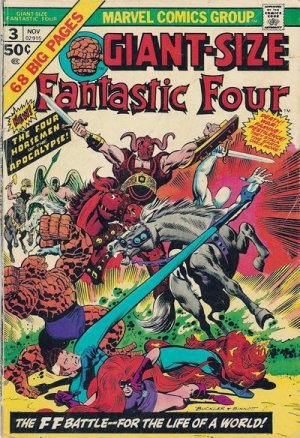 Giant-Size Fantastic Four 3 - Where Lurks Death...Ride The Four Horsemen