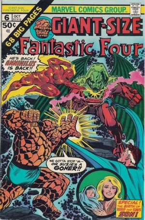 Giant-Size Fantastic Four 6 - Let There Be Life