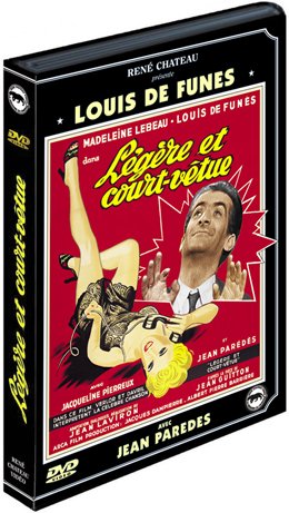 couverture, jaquette Légère et court vêtue   (René Château Vidéo) Film