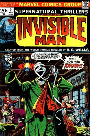 Supernatural Thrillers 2 - H.G. Wells' The Invisible Man!