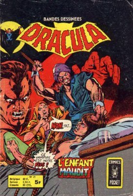 Le tombeau de Dracula # 21 Kiosque (1974 - 1979)