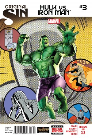 couverture, jaquette Original Sin 3.3  - Hulk Vs. Iron Man #3Issues (2014) (Marvel) Comics