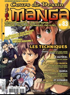 couverture, jaquette Cours de dessin manga 83  (Hachette manga) Magazine