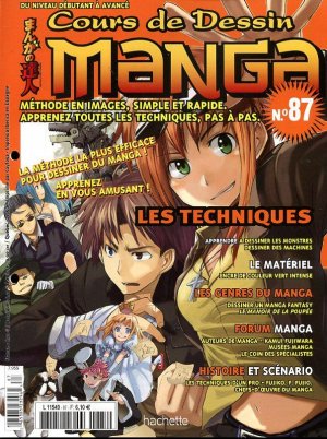 couverture, jaquette Cours de dessin manga 87  (Hachette manga) Magazine