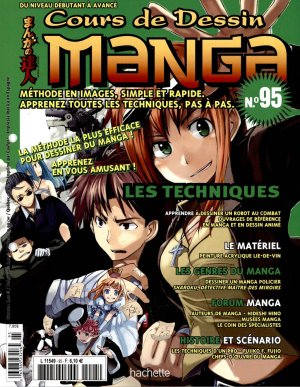 couverture, jaquette Cours de dessin manga 95  (Hachette manga) Magazine