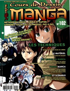 couverture, jaquette Cours de dessin manga 102  (Hachette manga) Magazine