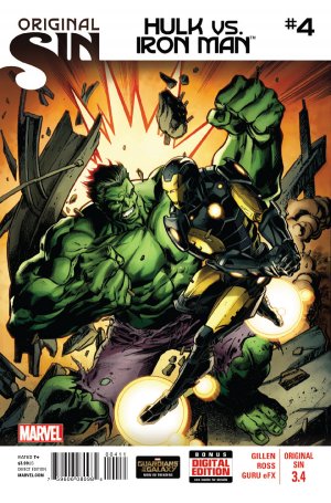 couverture, jaquette Original Sin 3.4  - Hulk Vs. Iron Man #4Issues (2014) (Marvel) Comics