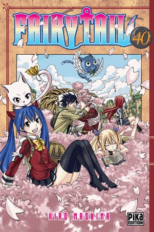 couverture, jaquette Fairy Tail 40  (Pika) Manga