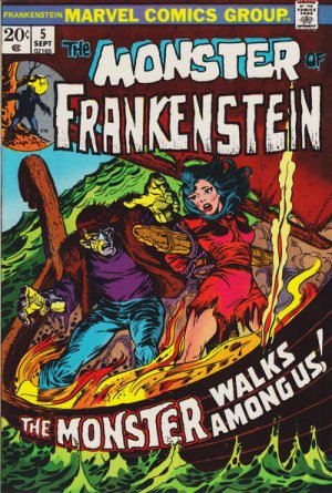 Frankenstein # 5 Issues V1 (1973 - 1975)