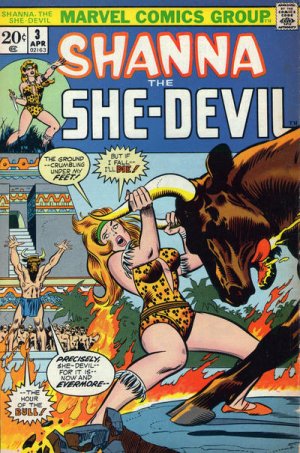 Shanna, the She-Devil 3 - The Moon of the Fear-Bulls