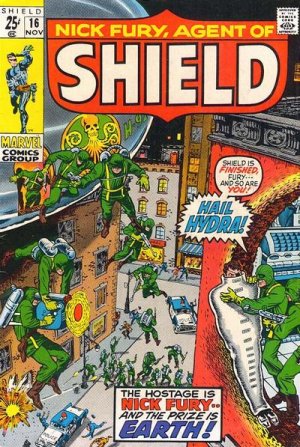 couverture, jaquette Nick Fury 16 Issues V1 (1968-1971) - Nick Fury, Agent of SHIELD (Marvel) Comics