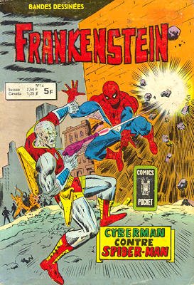 Frankenstein 14 - Cyberman contre Spider-man
