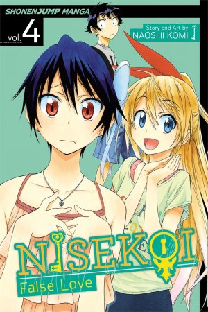 couverture, jaquette Nisekoi 4 Américaine (Viz media) Manga