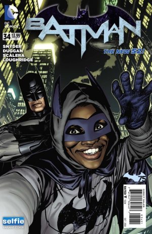 couverture, jaquette Batman 34  - The Meek (Selfie Variant Edition Cover by Ryan Sook)Issues V2 (2011 - 2016) - The New 52 (DC Comics) Comics