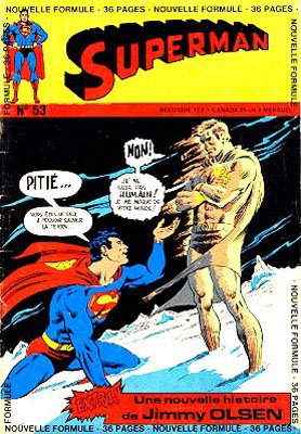 couverture, jaquette Superman 53 Kiosque V2 (1969 - 1980) (Interpresse) Comics