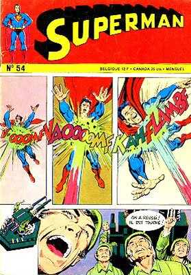 couverture, jaquette Superman 54 Kiosque V2 (1969 - 1980) (Interpresse) Comics