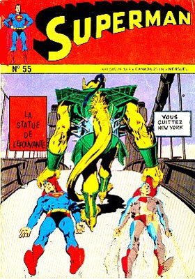 couverture, jaquette Superman 55 Kiosque V2 (1969 - 1980) (Interpresse) Comics
