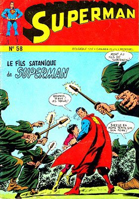 couverture, jaquette Superman 58 Kiosque V2 (1969 - 1980) (Interpresse) Comics