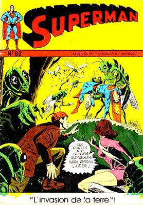 couverture, jaquette Superman 63 Kiosque V2 (1969 - 1980) (Interpresse) Comics
