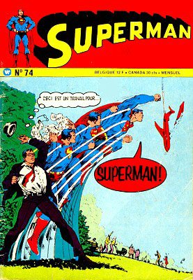 couverture, jaquette Superman 74 Kiosque V2 (1969 - 1980) (Interpresse) Comics
