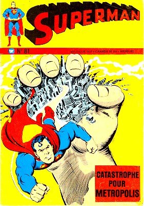 couverture, jaquette Superman 81 Kiosque V2 (1969 - 1980) (Interpresse) Comics