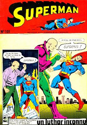 couverture, jaquette Superman 101 Kiosque V2 (1969 - 1980) (Interpresse) Comics