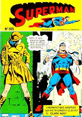couverture, jaquette Superman 105 Kiosque V2 (1969 - 1980) (Interpresse) Comics