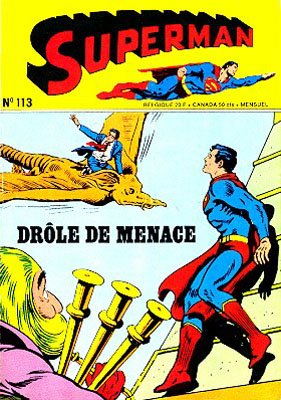 couverture, jaquette Superman 113 Kiosque V2 (1969 - 1980) (Interpresse) Comics