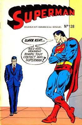 couverture, jaquette Superman 128 Kiosque V2 (1969 - 1980) (Interpresse) Comics