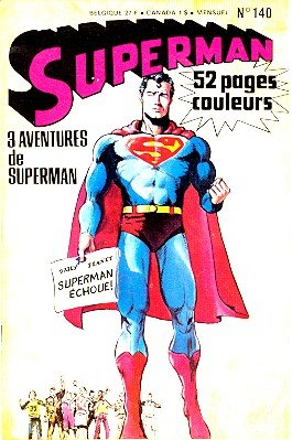 couverture, jaquette Superman 140 Kiosque V2 (1969 - 1980) (Interpresse) Comics