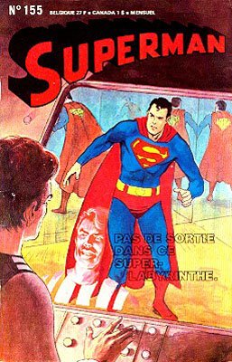 couverture, jaquette Superman 155 Kiosque V2 (1969 - 1980) (Interpresse) Comics
