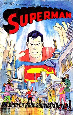couverture, jaquette Superman 157 Kiosque V2 (1969 - 1980) (Interpresse) Comics