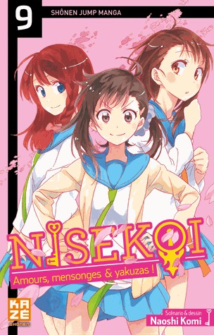 couverture, jaquette Nisekoi 9  (kazé manga) Manga