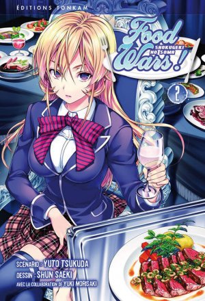 couverture, jaquette Food wars ! 2  (tonkam) Manga