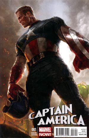 Captain America 1 - Castaway in Dimension Z (Chapter One) (Ryan Meinerding Variant Cover 1:50)