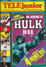 Tele Junior 34 - Une aventure de Hulk en B.D. (Hulk et le robot)
