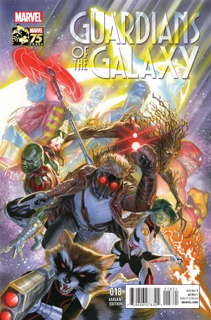 Les Gardiens de la Galaxie 18 - Issue 18 (Alex Ross 75th Anniversary Variant Cover)