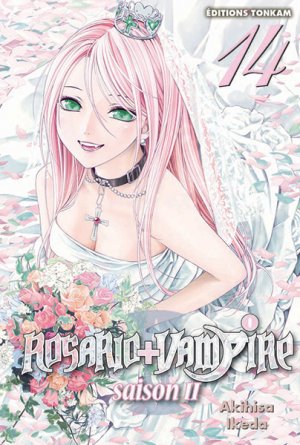 couverture, jaquette Rosario + Vampire - Saison II 14  (Tonkam) Manga
