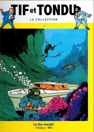 couverture, jaquette Tif et Tondu 18  - Le Roc mauditRéédition (Hachette BD) BD