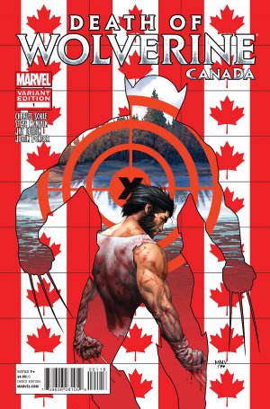La Mort de Wolverine 1 - Death of Wolverine Part One (Steve Mc Niven Canada Variant Cover)