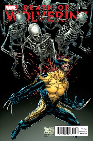 La Mort de Wolverine 1 - Death of Wolverine Part One (Joe Quesada Variant Cover)