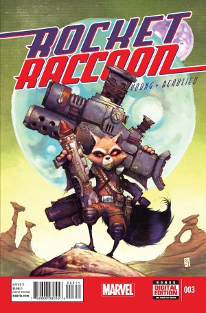couverture, jaquette Rocket Raccoon 3  - A Chasing Tale, Part 3Issues V2 (2014 - 2015) (Marvel) Comics