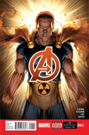 couverture, jaquette Avengers 34.1  - The World in his handsIssues V5 (2012 - 2015) (Marvel) Comics