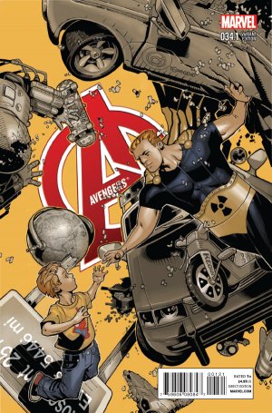 Avengers 34.1 - The World in his hands (Chris Bachalo Variant Cover)