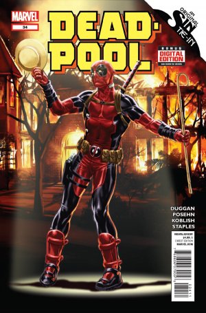 Deadpool 34 - The one with the super rare 3D cover